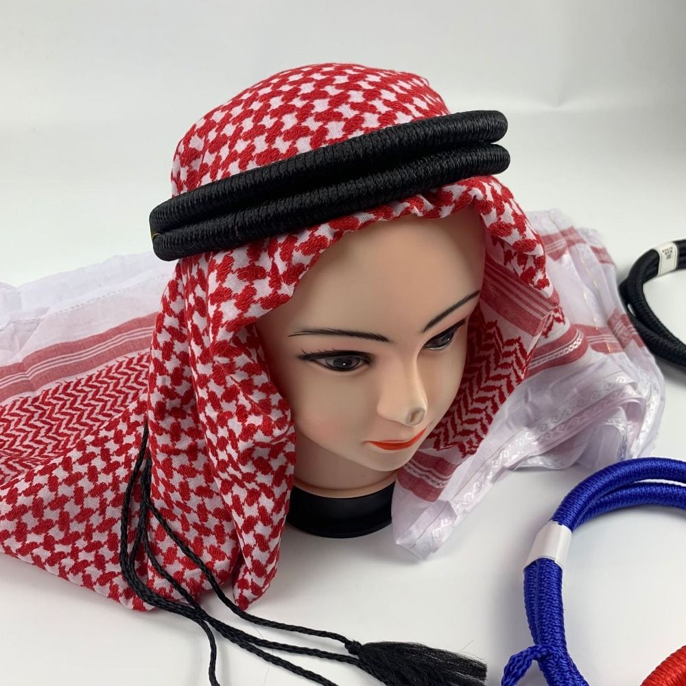 Dubai Men'S Fashion - 1Pcs Islamic Clothing Headwear Rope Desert