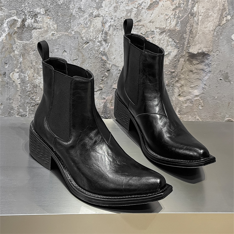 Chelsea Boots Men - big size mens fashion hip hop