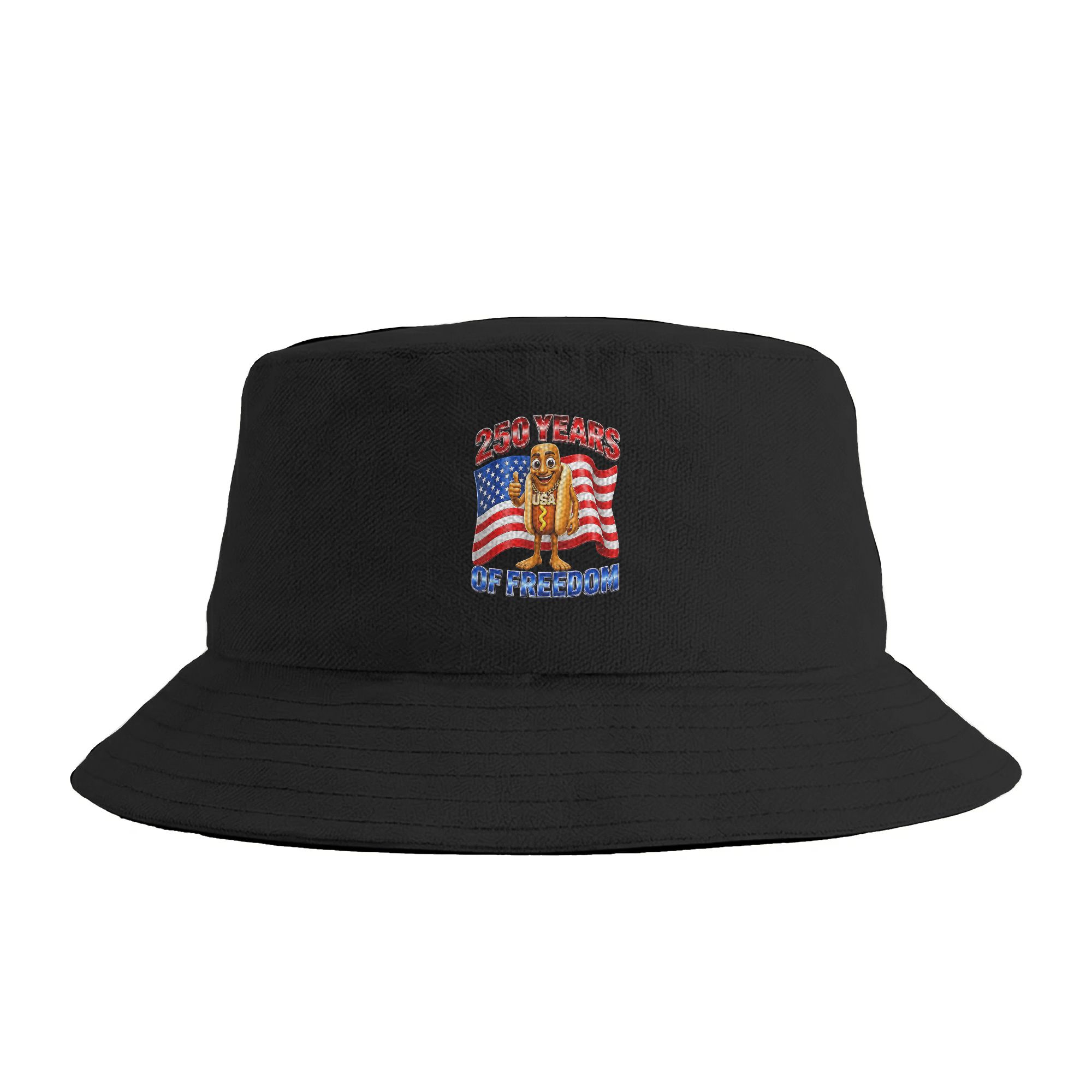 Mens Fashion Bucket Hat - Unisex Tung Tung Tung Sahur Fourth