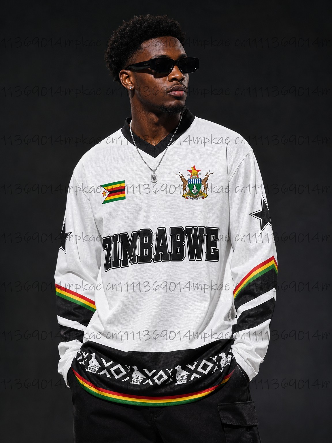 Men'S Fashion And Style - Autumn Zimbabwe Ethnic Street Style Printed