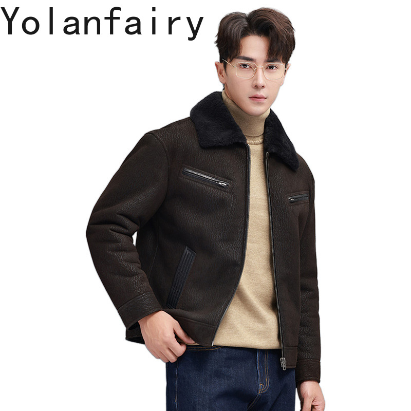 YOLANFAIRY Vintage Fashion Nat - Men'S Fashion Zipper Jacket ulasan dan harga