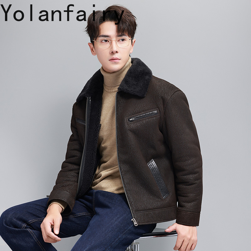 YOLANFAIRY Vintage Fashion Nat - Men'S Fashion Zipper Jacket ulasan dan harga