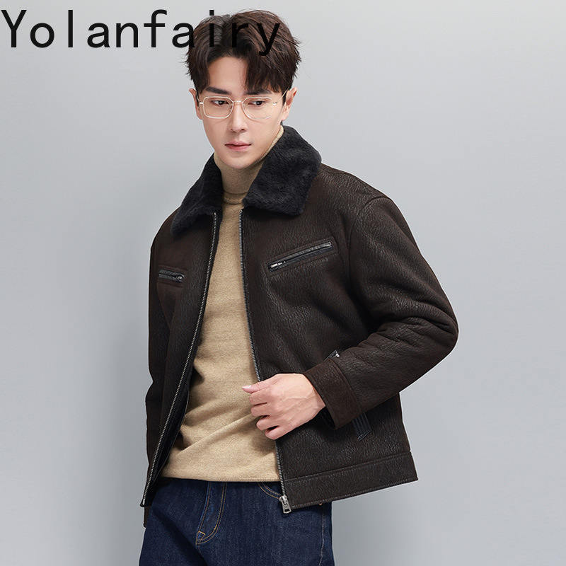 YOLANFAIRY Vintage Fashion Nat - Men'S Fashion Zipper Jacket ulasan dan harga