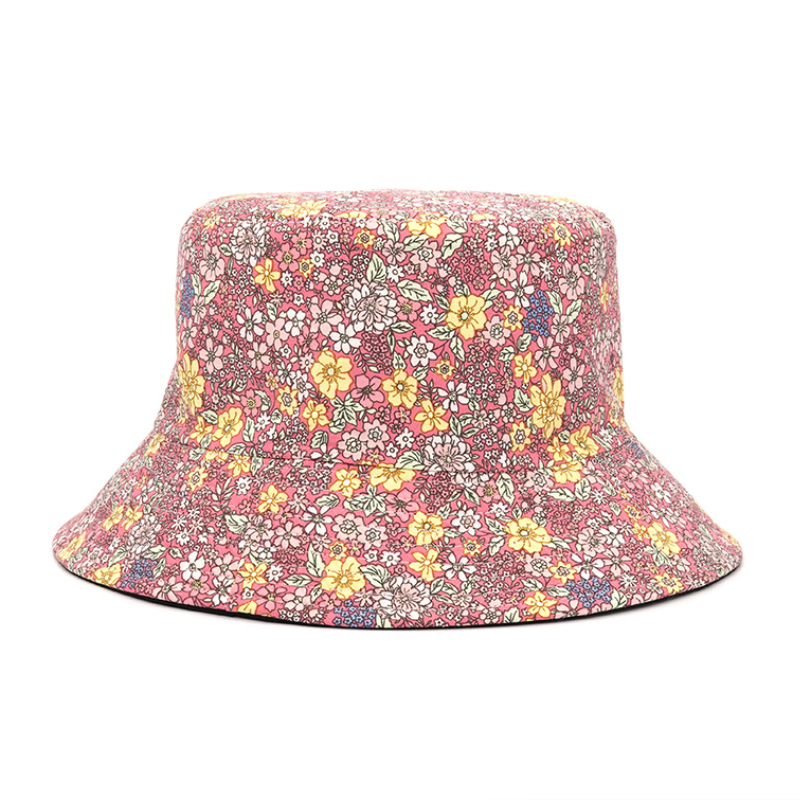 Reversible Bucket Hats Floral  - Mens Fashion Bucket Hat ulasan dan harga