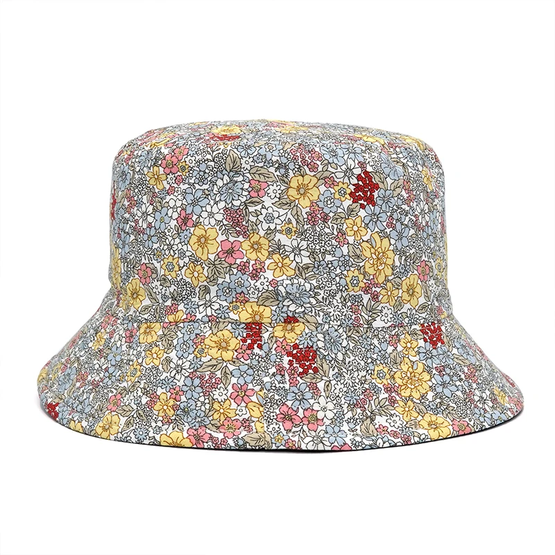 Reversible Bucket Hats Floral  - Mens Fashion Bucket Hat ulasan dan harga