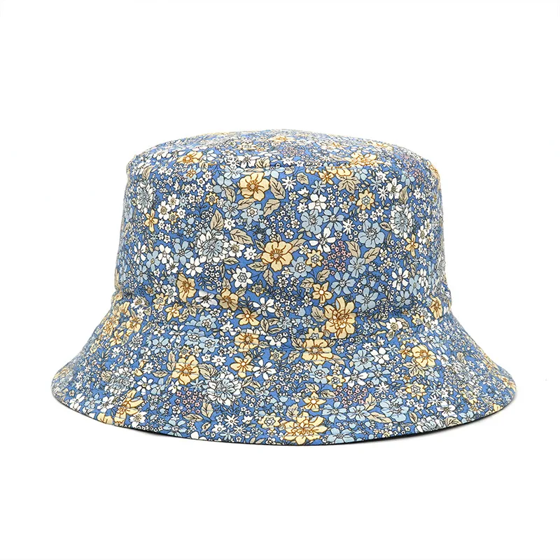 Reversible Bucket Hats Floral  - Mens Fashion Bucket Hat ulasan dan harga