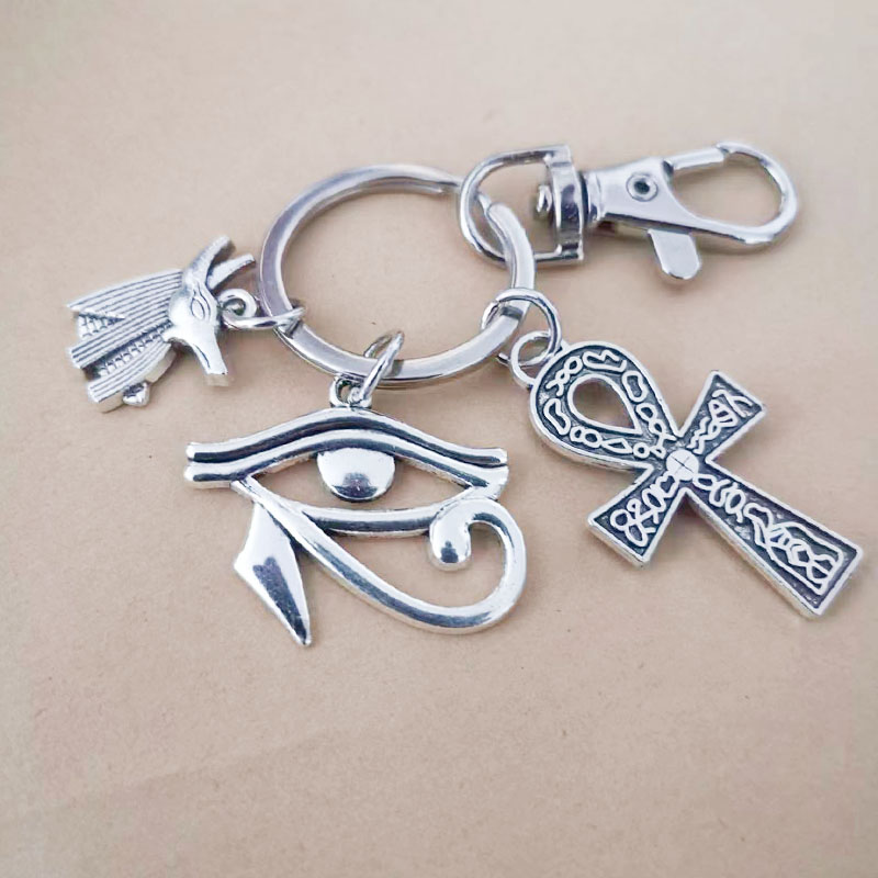 Egypt Ankh Anubis Amulets Cros - Men Fashion Egypt ulasan dan harga