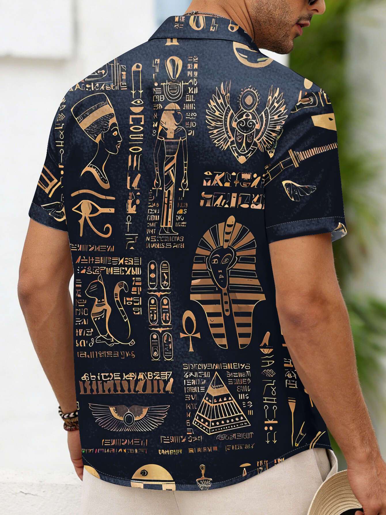 Vintage Egypt Symbol Pharaoh C - Men Fashion Egypt ulasan dan harga