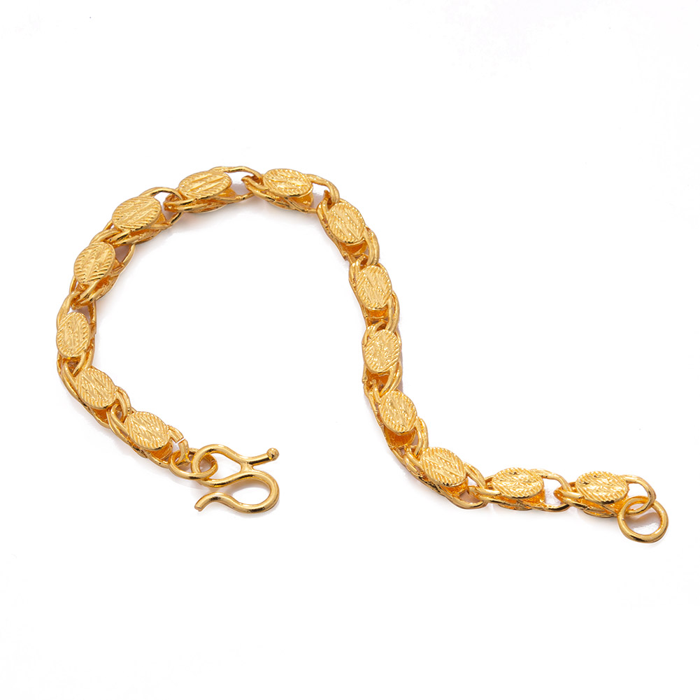 20CM Trendy Gold Color Men Bra - Dubai Men'S Fashion ulasan dan harga