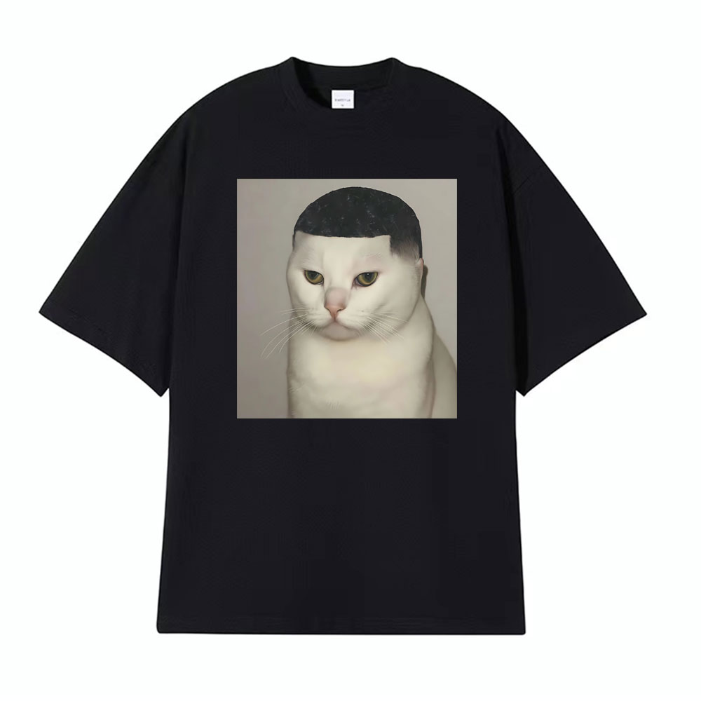 Funny Haircut Unhinged Cat Mem - Men'S Fashion Haircuts ulasan dan harga