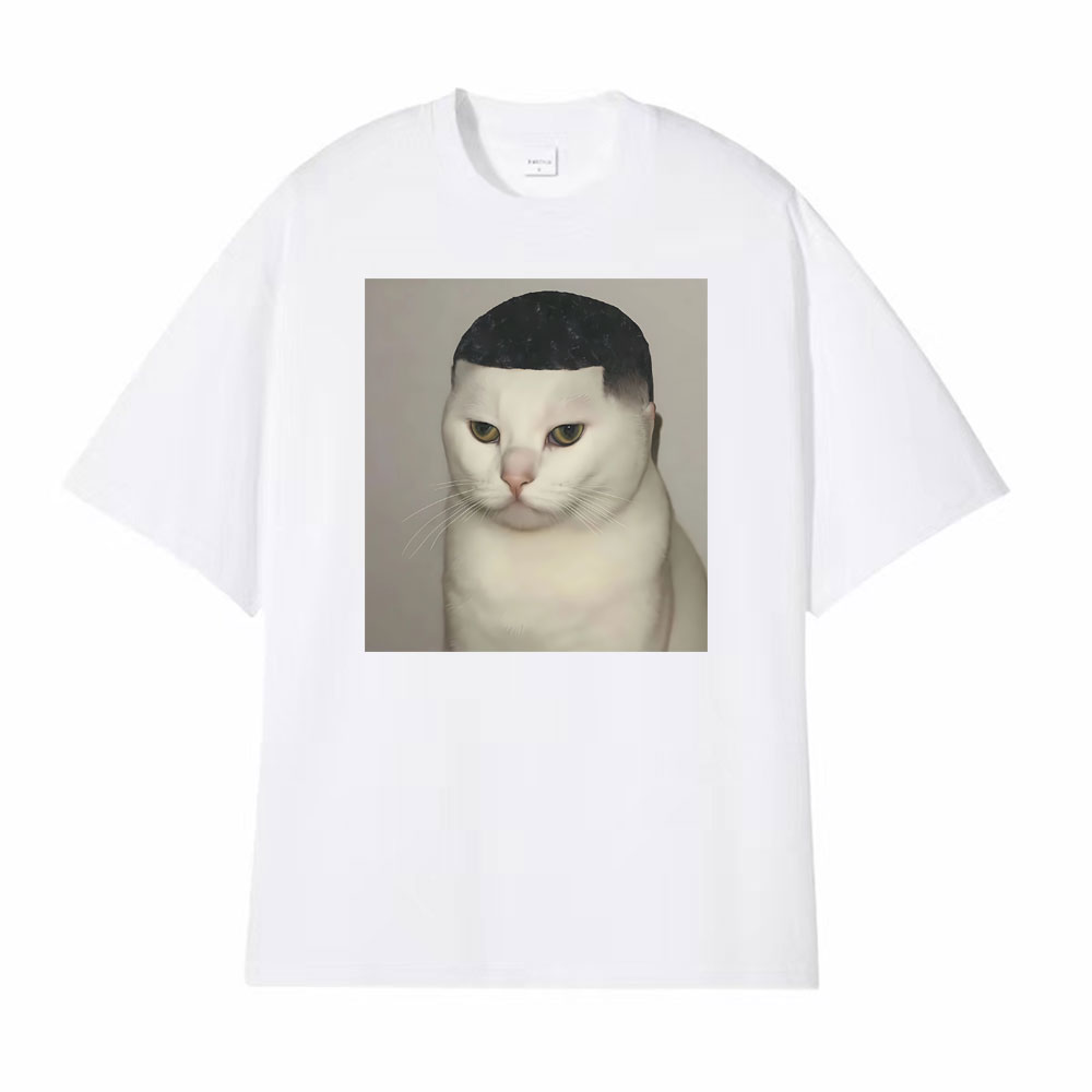 Funny Haircut Unhinged Cat Mem - Men'S Fashion Haircuts ulasan dan harga
