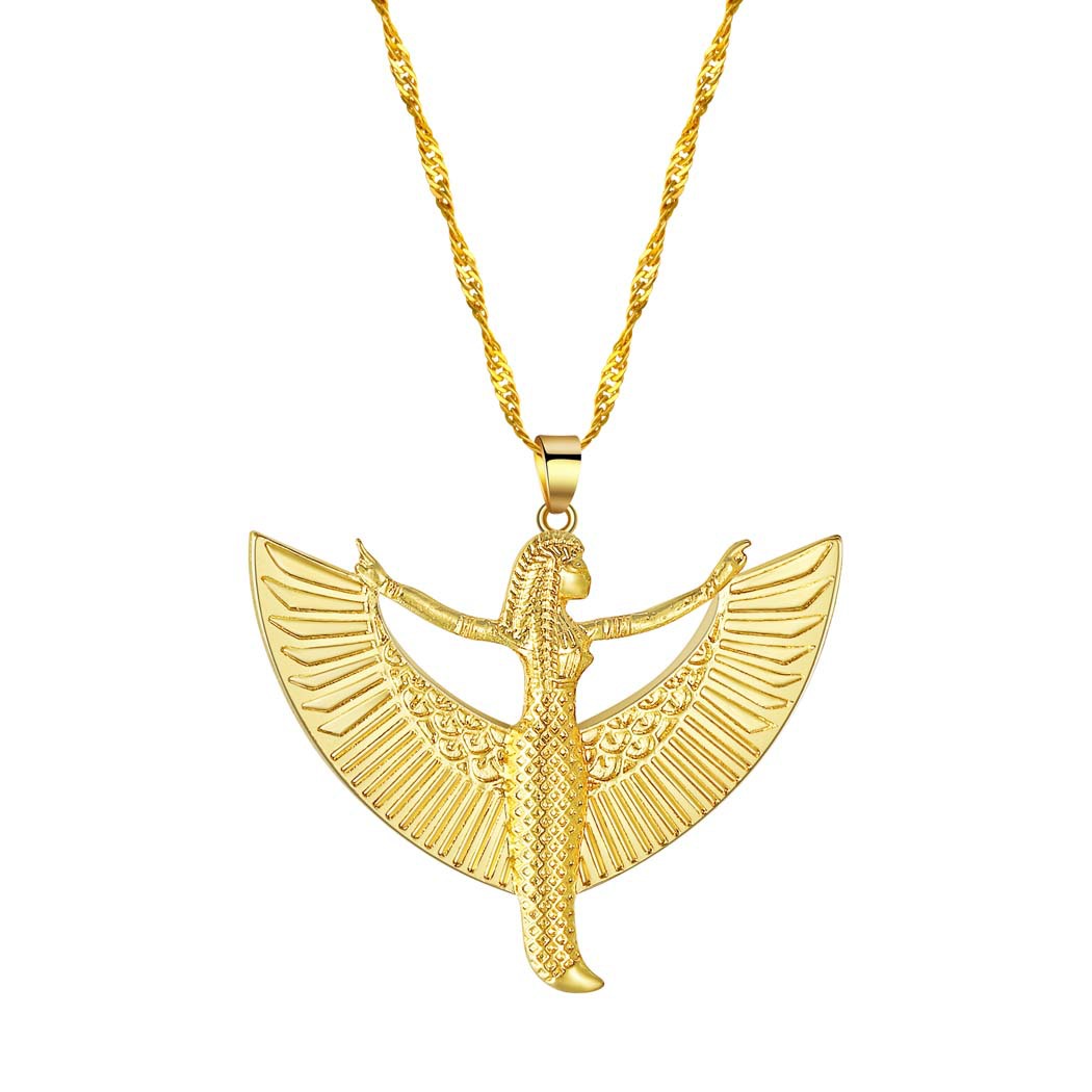 QIAMNI Egyptian Goddess Isis P - Men Fashion Egypt ulasan dan harga