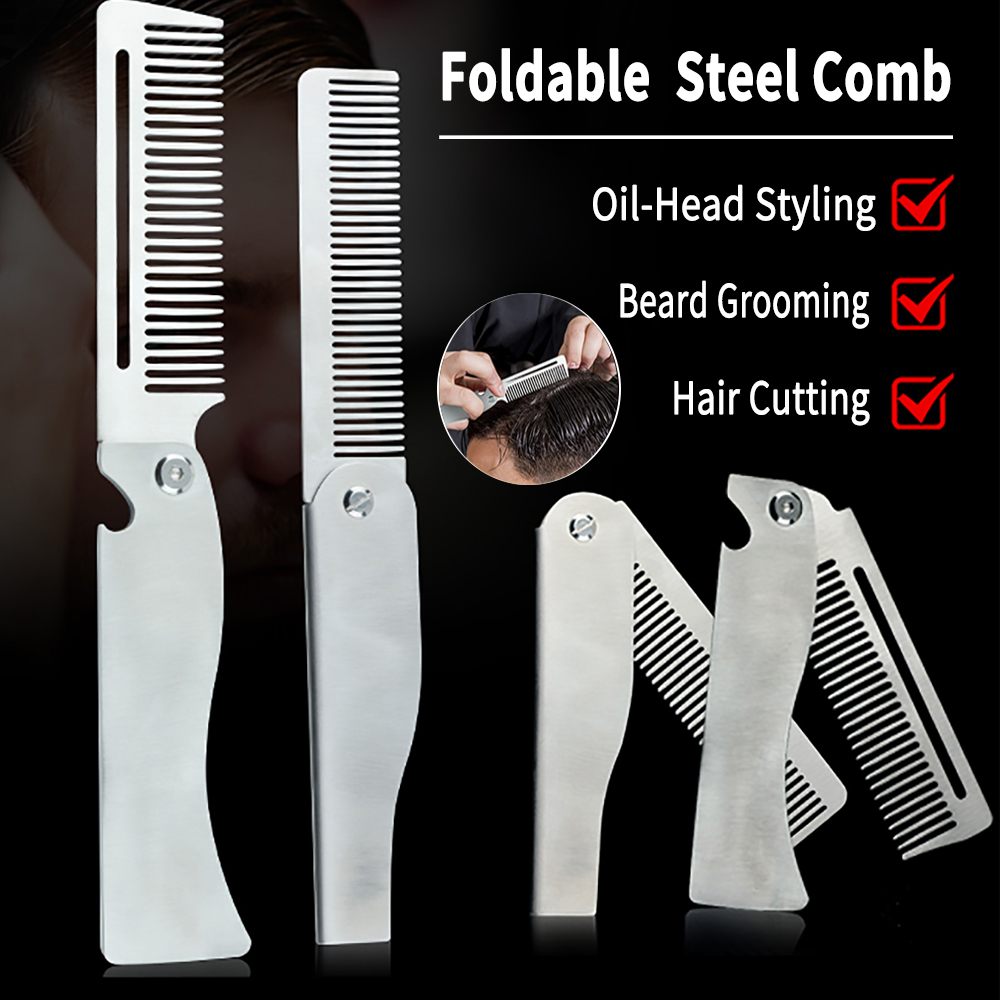 New Type 1/2PCS Portable Steel - Men'S Fashion Haircuts ulasan dan harga