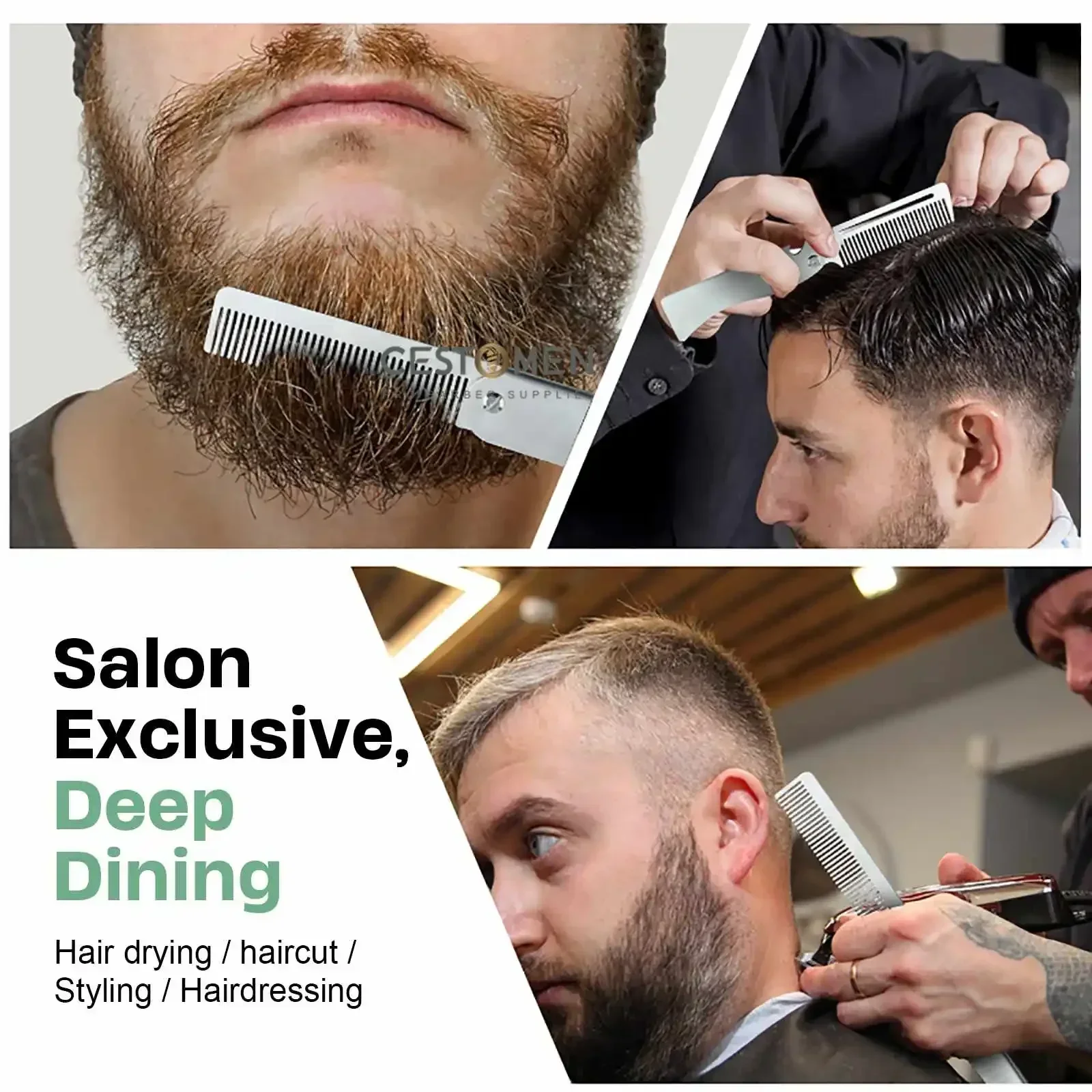 New Type 1/2PCS Portable Steel - Men'S Fashion Haircuts ulasan dan harga