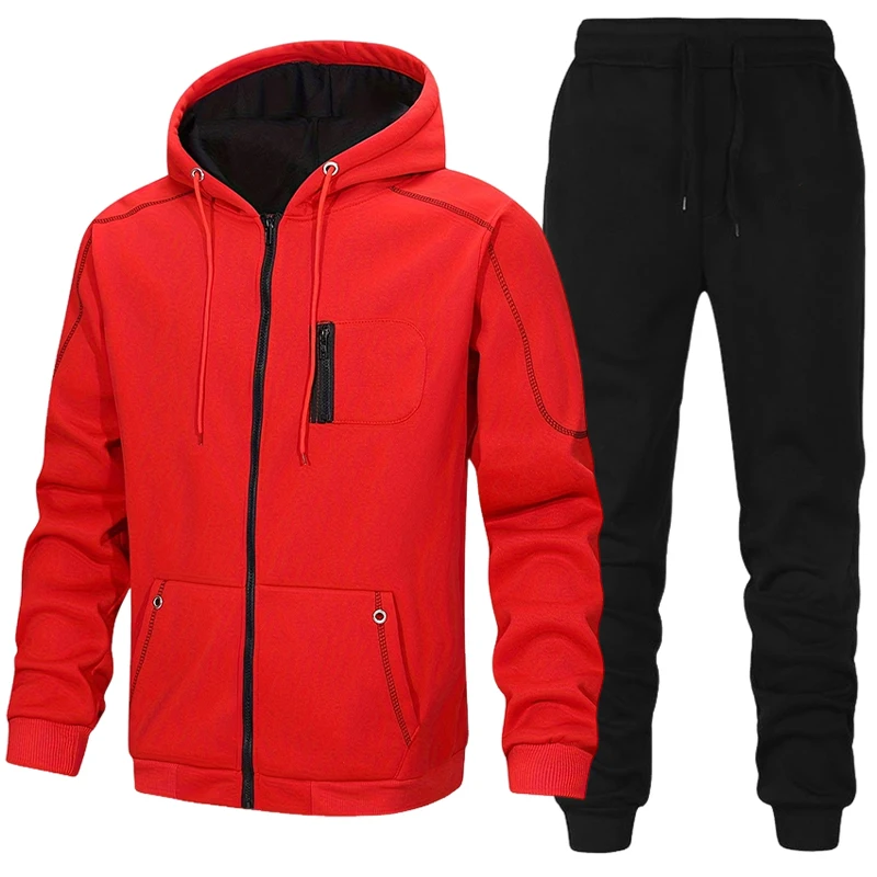 Fashion Men's Tracksuit Casual - Men'S Fashion Zipper Jacket ulasan dan harga
