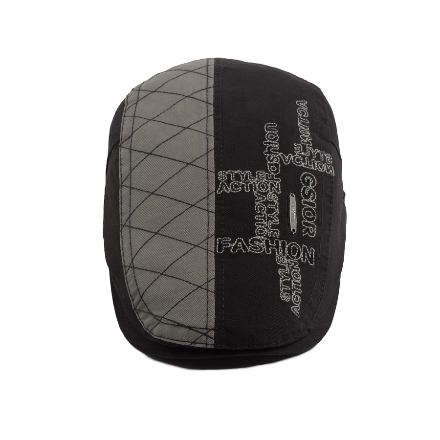 Letter Label Men Berets Fashio - Men'S Fashion Labels ulasan dan harga