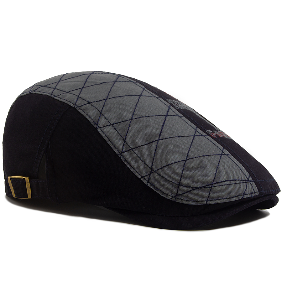 Letter Label Men Berets Fashio - Men'S Fashion Labels ulasan dan harga