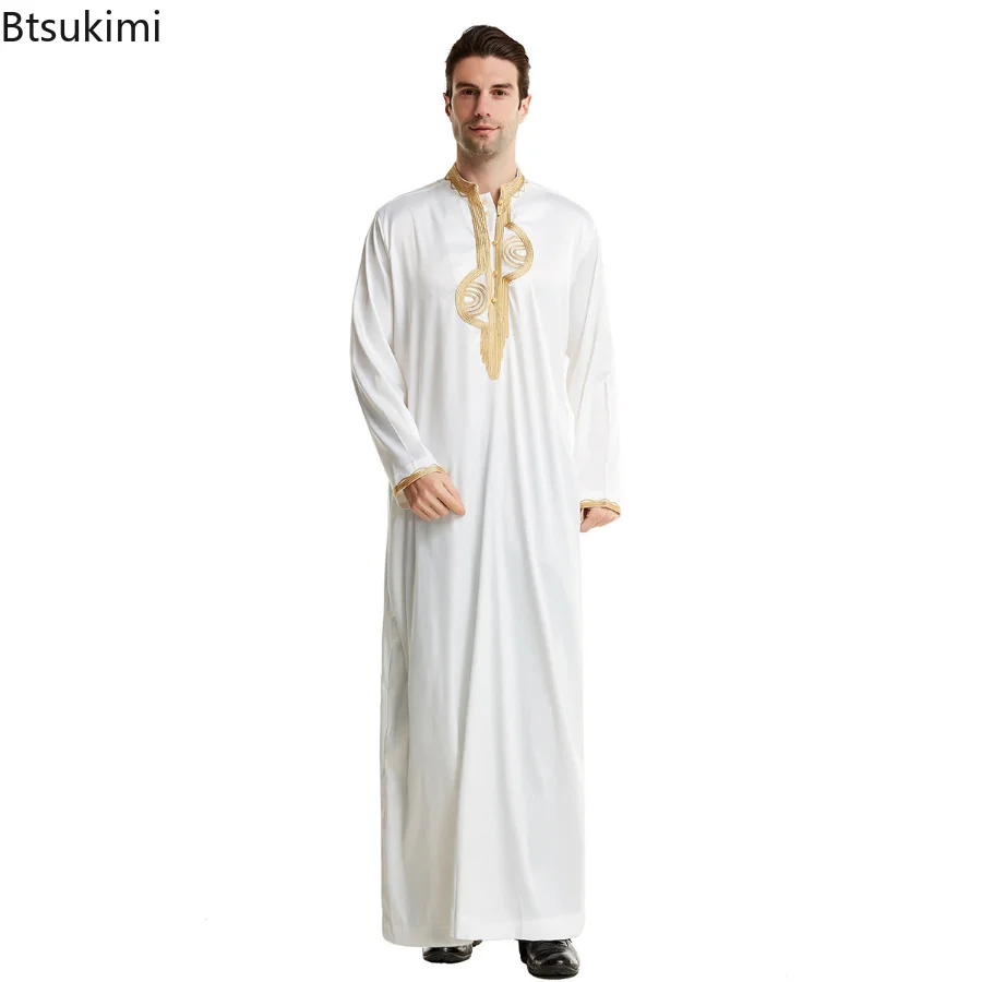 Muslim Men Clothing Kaftan Rob - Men'S Fashion Kurta ulasan dan harga