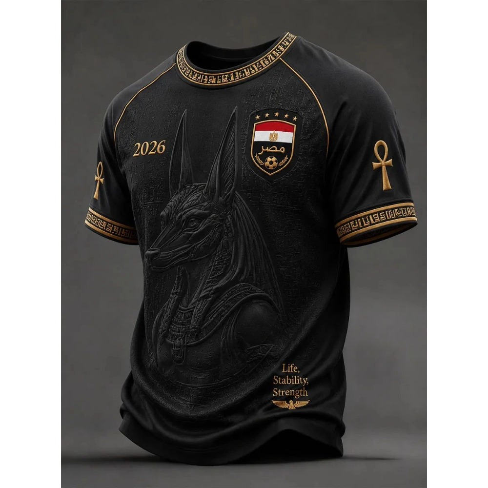 2026 Summer Men Egypt National - Men Fashion Egypt ulasan dan harga