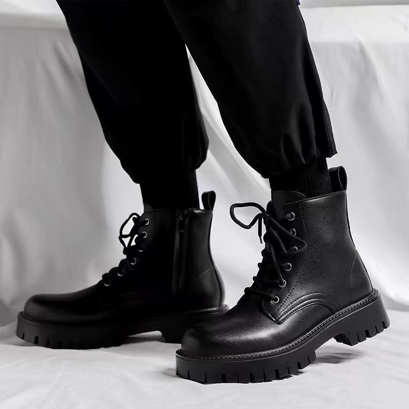 Men Chelsea Boots British Styl - Chelsea Boots Men ulasan dan harga