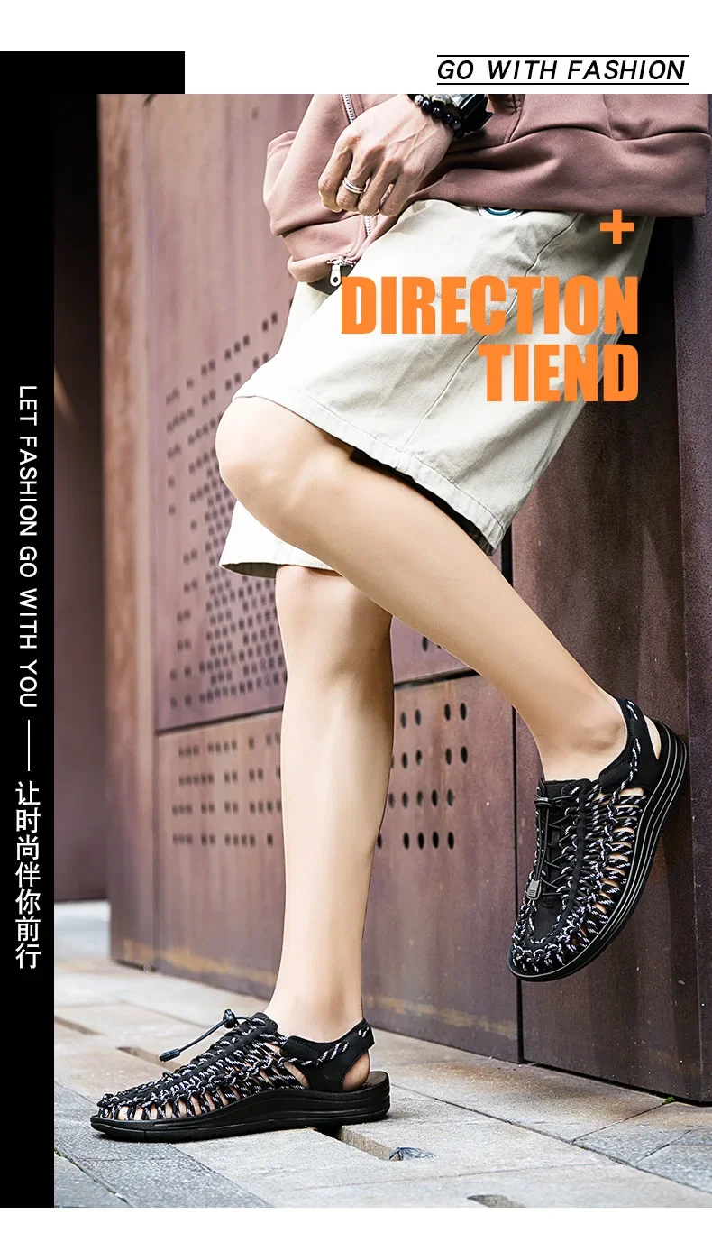 2026 Men's Charms Sandals Summ - Mens Fashion Trend 2026 ulasan dan harga