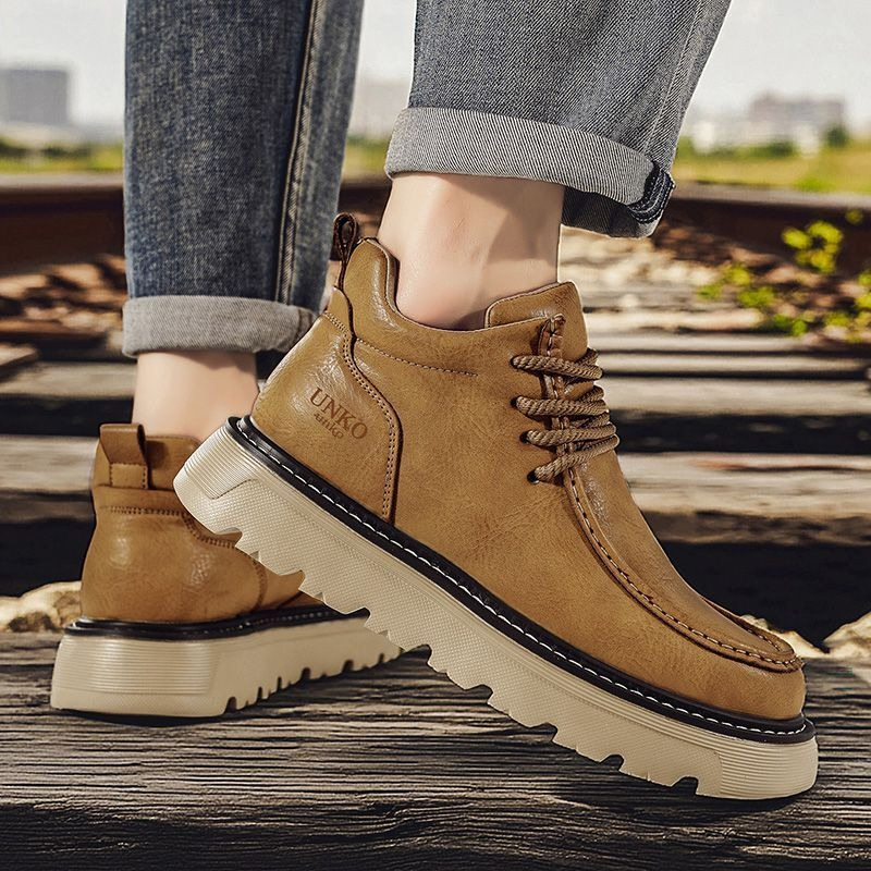 Men Winter Chelsea Boots Briti - Chelsea Boots Men ulasan dan harga
