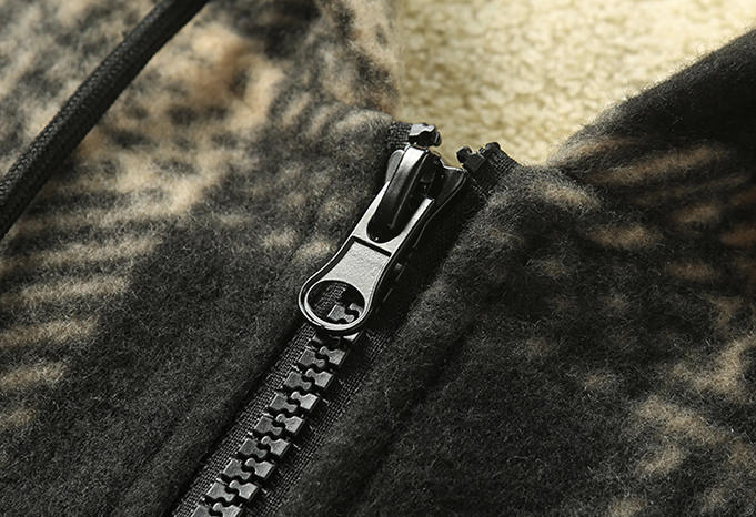New Fashion Fleece Lined Men's - Men'S Fashion Zipper Jacket ulasan dan harga