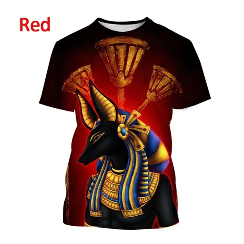 Grim Reaper Anubis 3D Printed  - Men Fashion Egypt ulasan dan harga