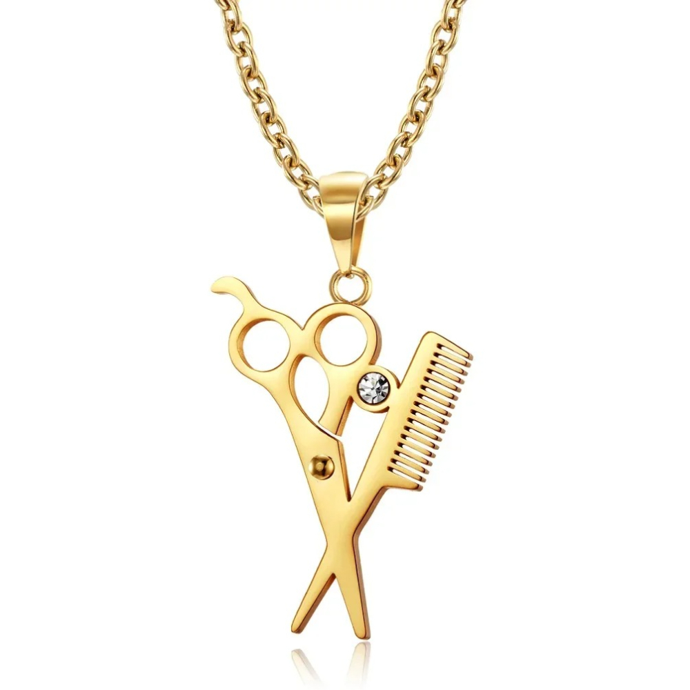 Hairstylist Scissors Comb Pend - Men'S Fashion Haircuts ulasan dan harga