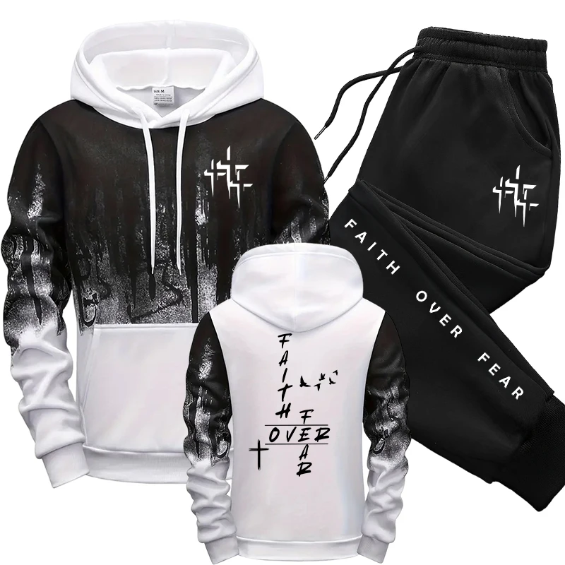 Fall Winter Daily Casual Fashi - Men'S Fashion Hoodie ulasan dan harga