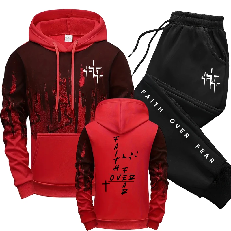 Fall Winter Daily Casual Fashi - Men'S Fashion Hoodie ulasan dan harga
