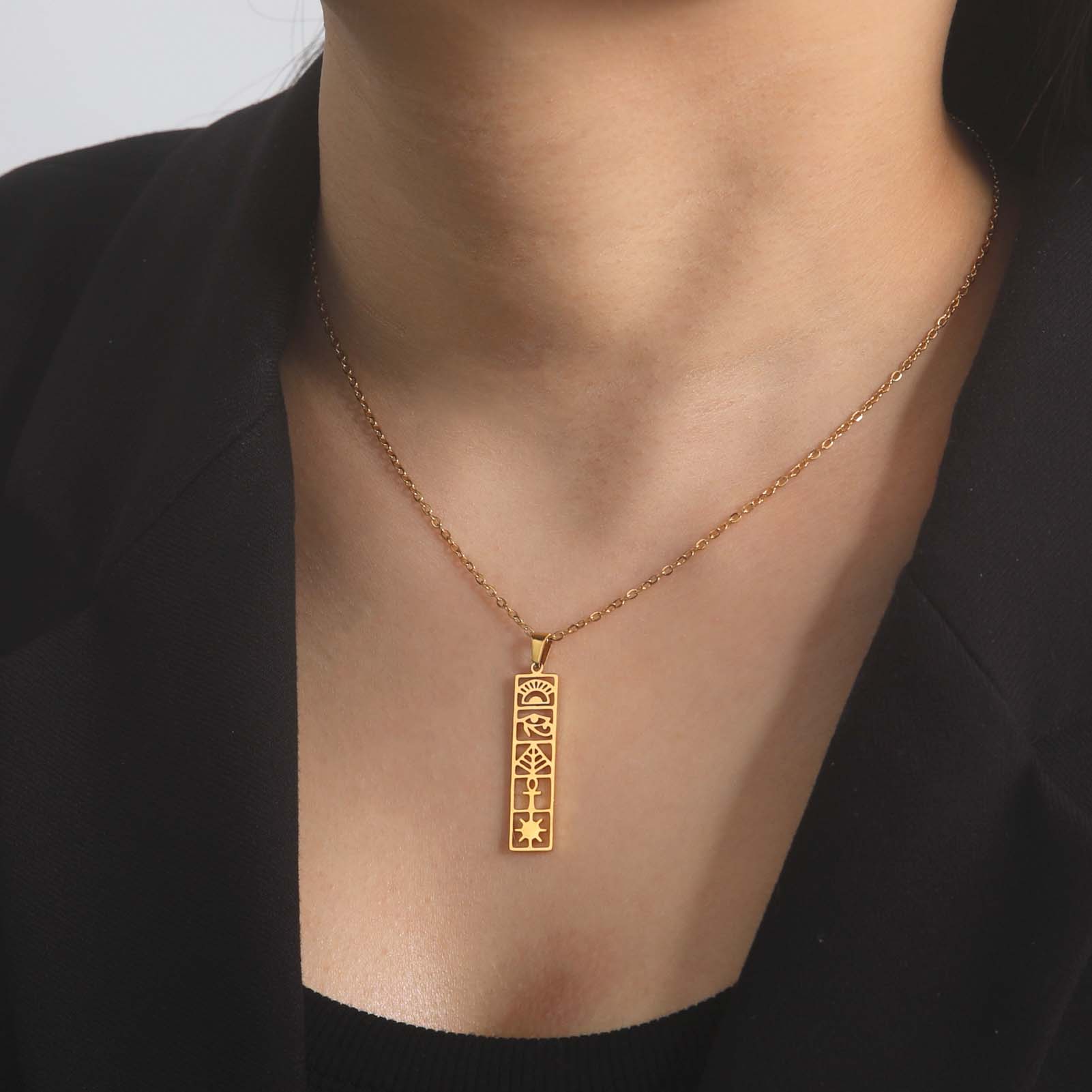 Skyrim Egyptian Ankh Hieroglyp - Men Fashion Egypt ulasan dan harga