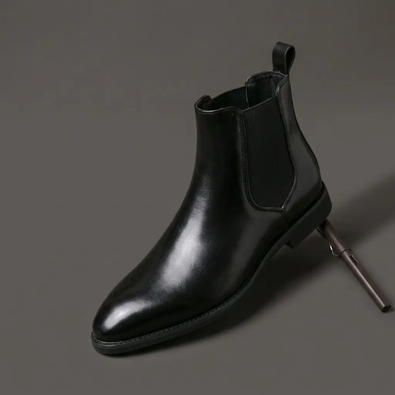 2026 Hot Selling Calf Leather  - Chelsea Boots Men ulasan dan harga