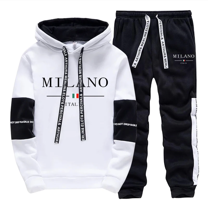 Men's Set/Hoodie/Pants Italy T - Men'S Fashion Hoodie ulasan dan harga