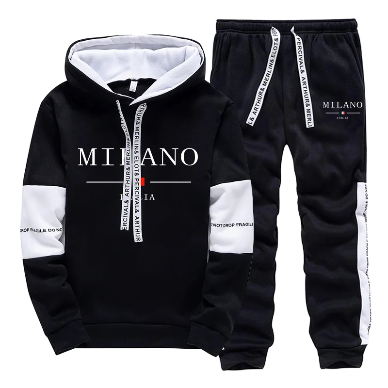 Men's Set/Hoodie/Pants Italy T - Men'S Fashion Hoodie ulasan dan harga