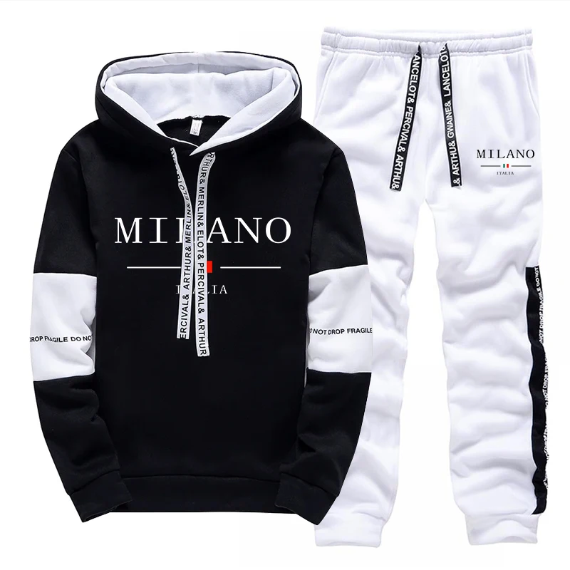 Men's Set/Hoodie/Pants Italy T - Men'S Fashion Hoodie ulasan dan harga