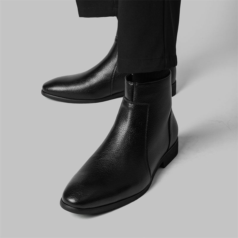 Business Casual Men's Soft Lea - Chelsea Boots Men ulasan dan harga