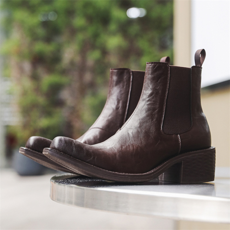 big size mens fashion hip hop  - Chelsea Boots Men ulasan dan harga