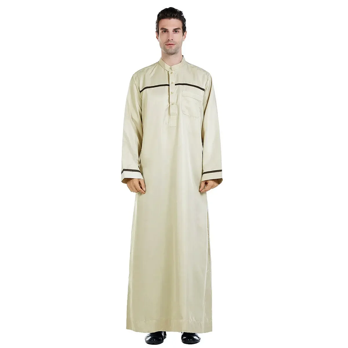 Saudi Arabic Men Thobe Jubba A - Dubai Men'S Fashion ulasan dan harga