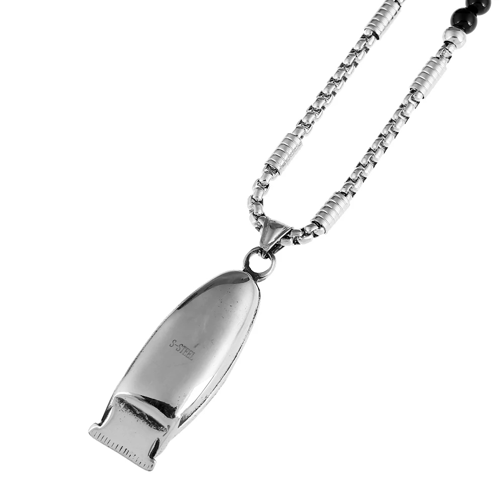 Men's Barber Pendant Necklace  - Men'S Fashion Haircuts ulasan dan harga