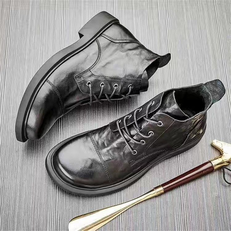 Men Chelsea Boots Autumn Winte - Chelsea Boots Men ulasan dan harga