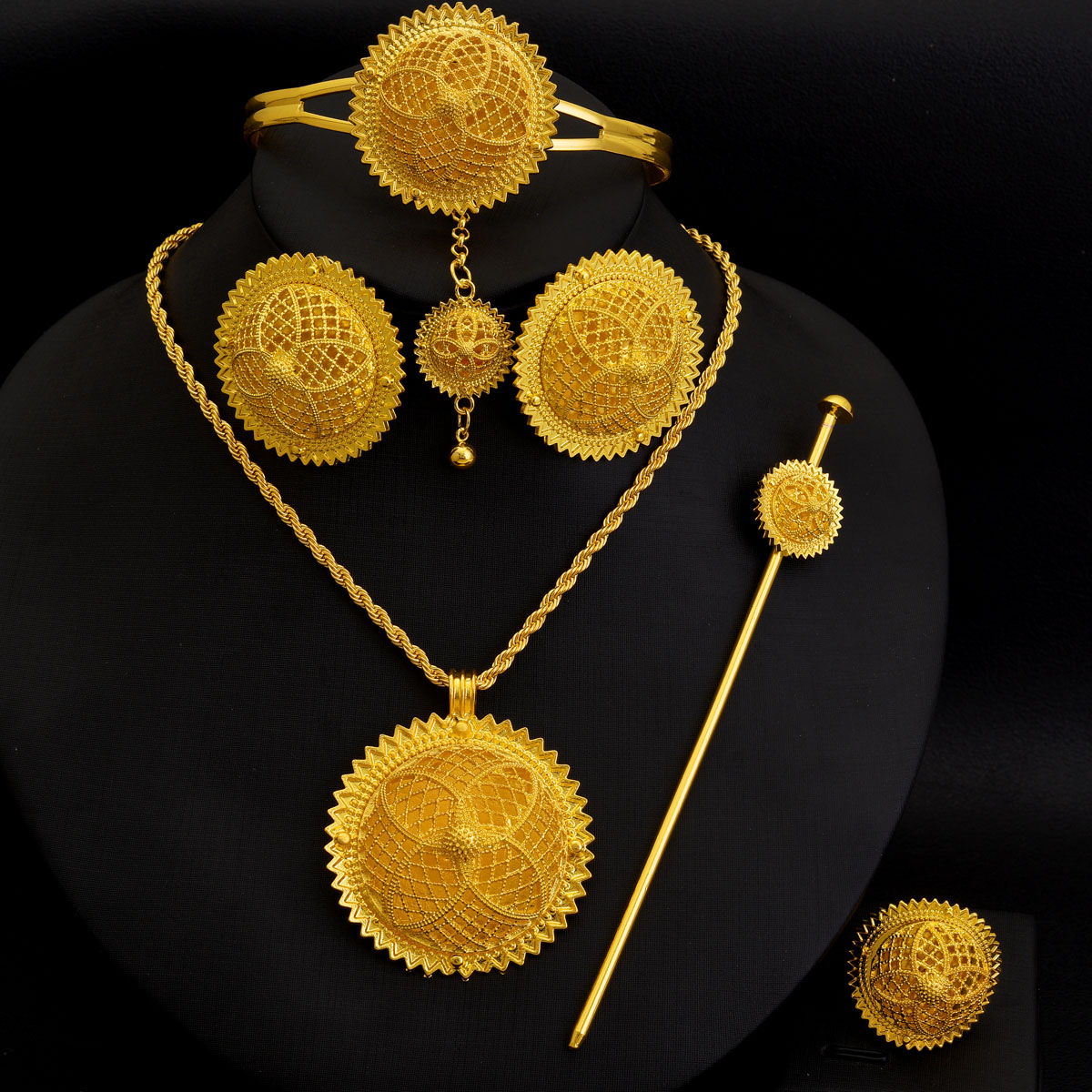 Africa Dubai Golden Color Jewe - Dubai Men'S Fashion ulasan dan harga