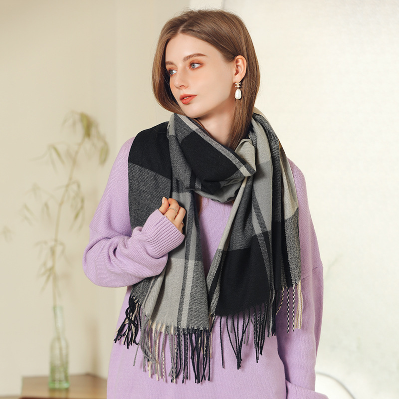 100% Wool Women Scarf Autumn W - Men'S Fashion And Style ulasan dan harga