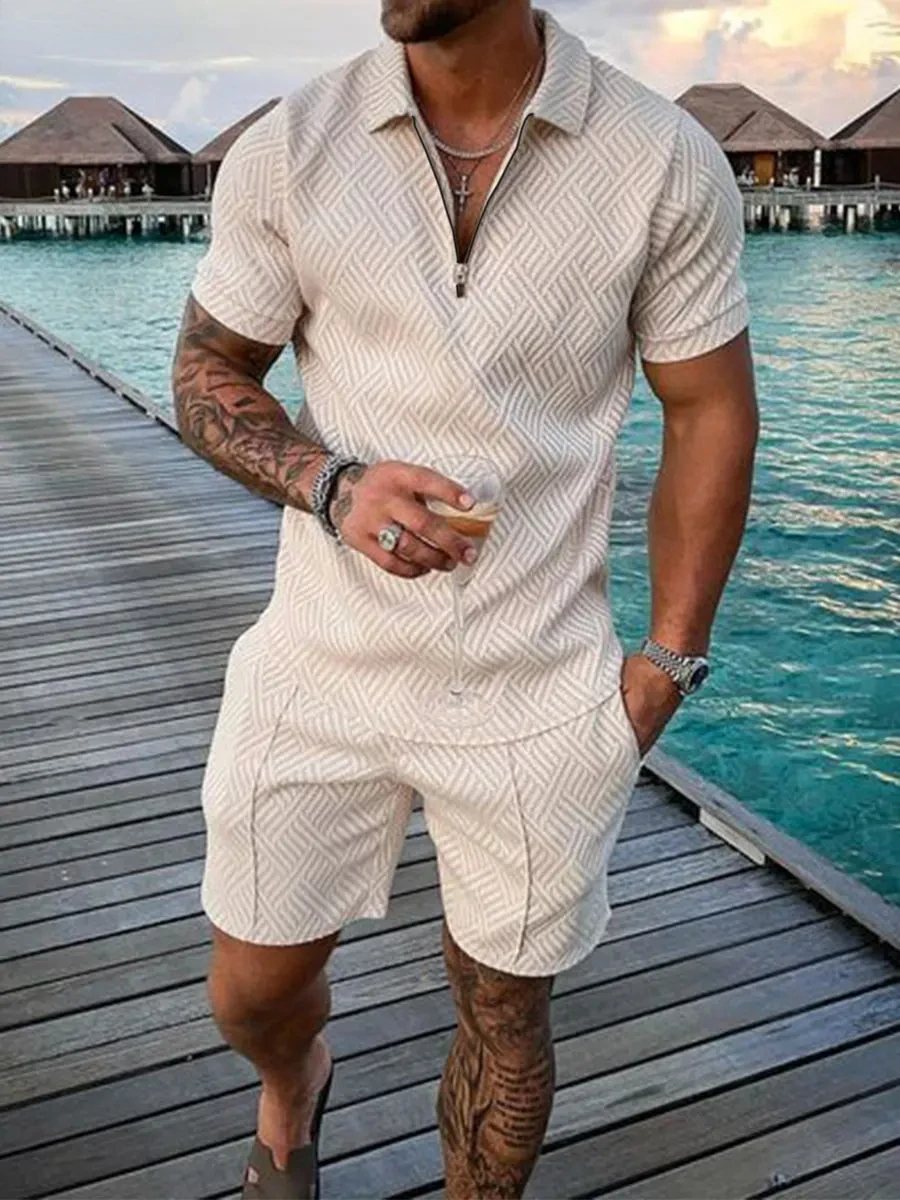 2026 New Summer Men's Suit Tre - Mens Fashion Trend 2026 ulasan dan harga