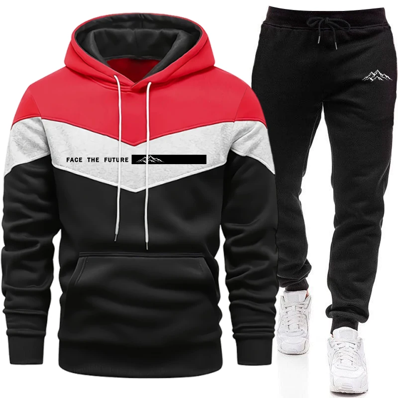 Tracksuit Men's Fashion Casual - Men'S Fashion Hoodie ulasan dan harga