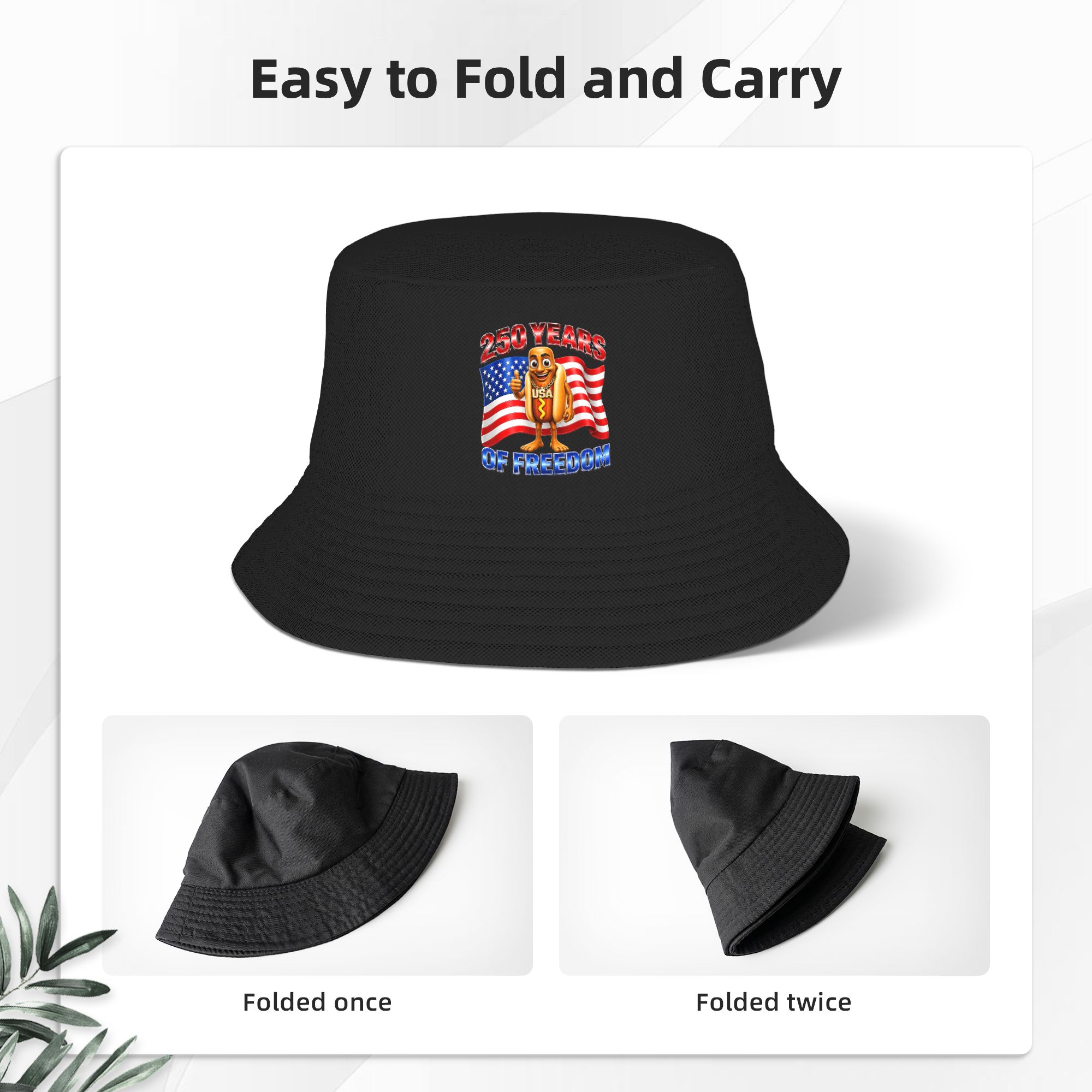 Unisex Tung Tung Tung Sahur Fo - Mens Fashion Bucket Hat ulasan dan harga