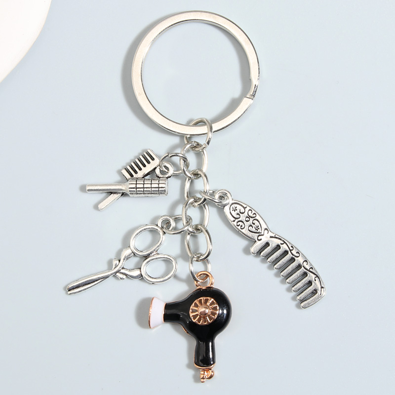New Hairdressing Keychain Comb - Men'S Fashion Haircuts ulasan dan harga
