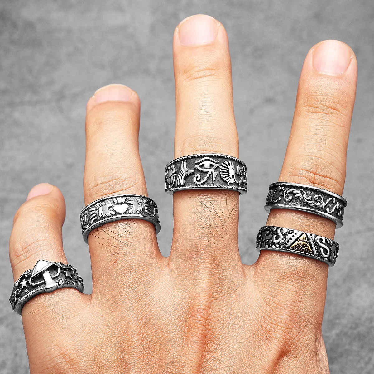 Egypt Pharaoh Eye of Horus Tot - Men Fashion Egypt ulasan dan harga