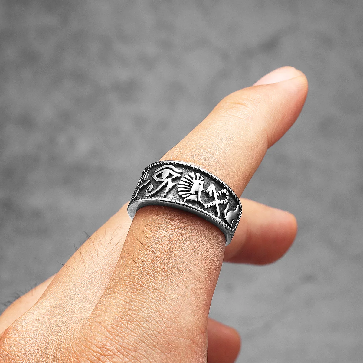 Egypt Pharaoh Eye of Horus Tot - Men Fashion Egypt ulasan dan harga