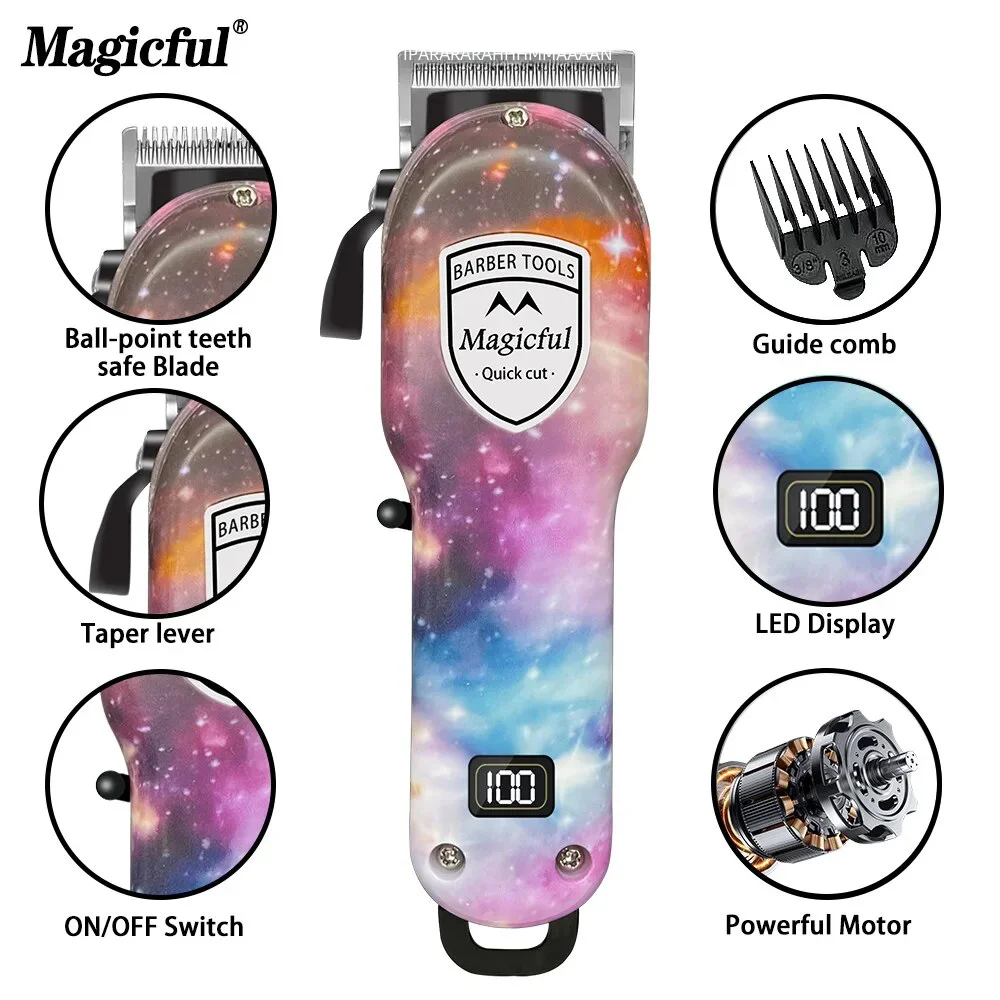 Magicful Hair Trimmer For Men  - Men'S Fashion Haircuts ulasan dan harga